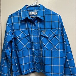 DIXXON Brentwood Blue Checkered Shirt